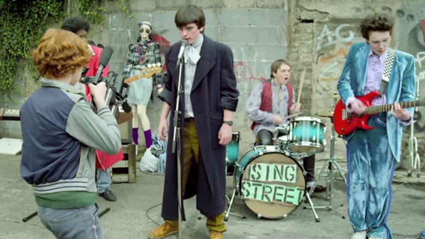 Charming Music Video Clip from the 1980s Set Film SING STREET - “The Riddle of the Model” HD wallpaper