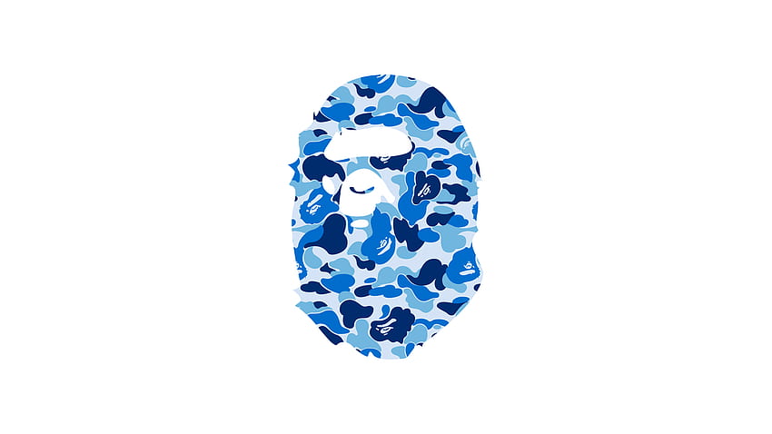 Blue Bathing Ape Logo - & Background, White BAPE HD wallpaper | Pxfuel