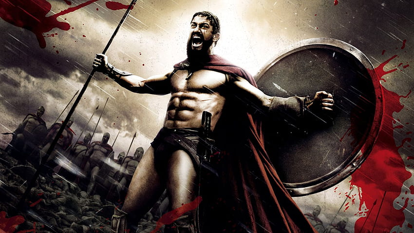 300, spartan, warrior, rage, strong HD wallpaper