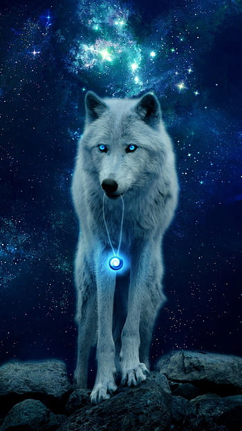 Hãy cùng chiêm ngưỡng vẻ đẹp nguyên sơ và uy lực của chú sói màu xanh da trời đến từ không gian xa xôi. Đôi mắt sáng lấp lánh và bộ lông đầy mê hoặc của chú sói sẽ khiến bạn say mê ngay từ cái nhìn đầu tiên.