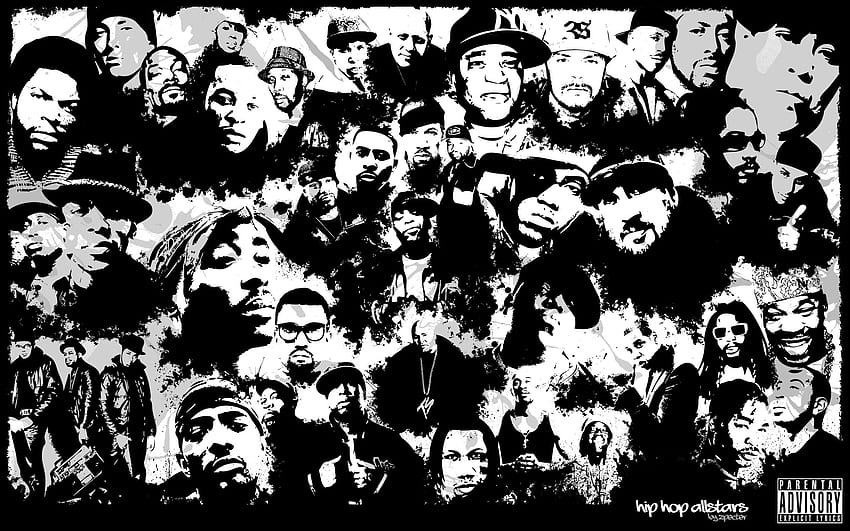 Hip Hop, Rapper Collage HD wallpaper