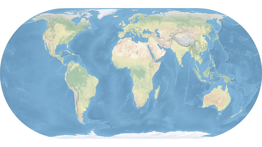 Mapa świata Kontynenty Nowa, kontynent Azji w wysokiej rozdzielczości Tapeta HD
