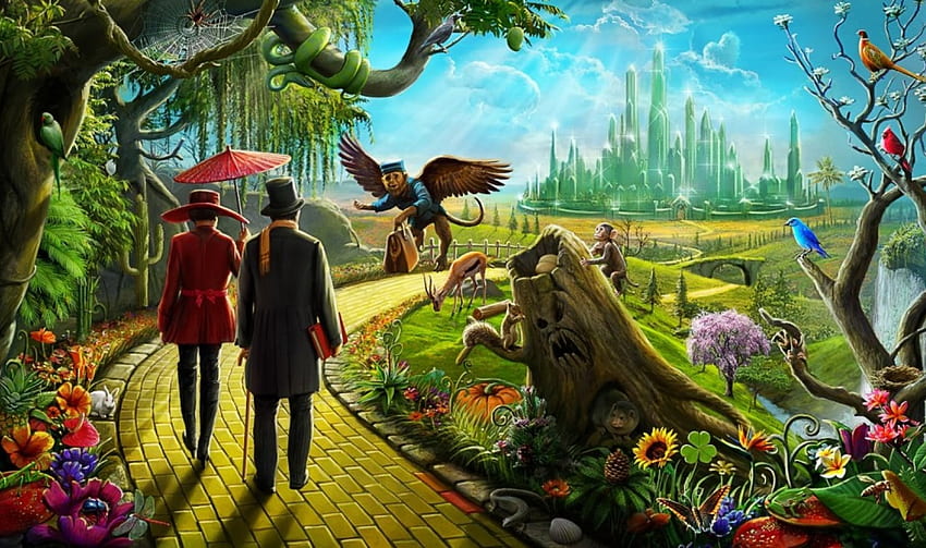 The Wizard of Oz Beyond the Yellow Brick Road 001 HD wallpaper | Pxfuel