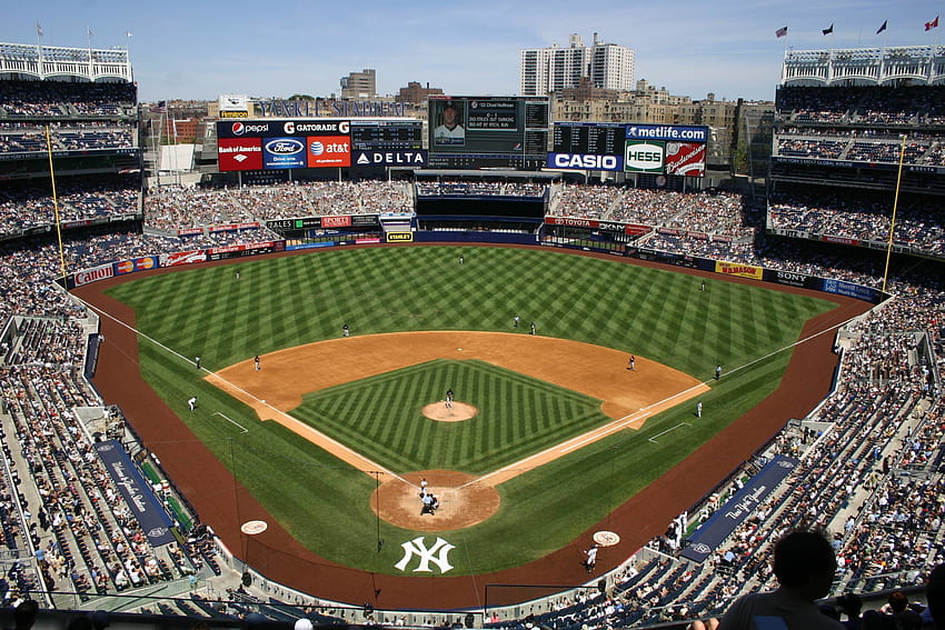 Yankee Stadium 4K Ultra HD Wallpapers  Top Free Yankee Stadium 4K Ultra HD  Backgrounds  WallpaperAccess