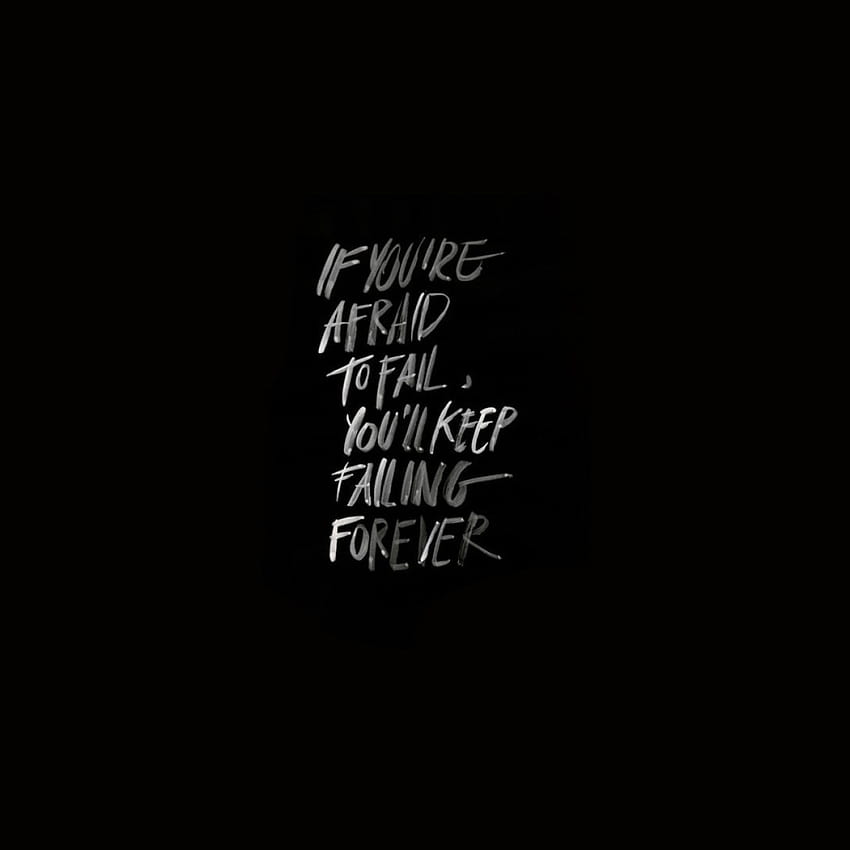 Typography , quote, minimalism, copy space, black background • For You For & Mobile, Typography Quotes HD phone wallpaper