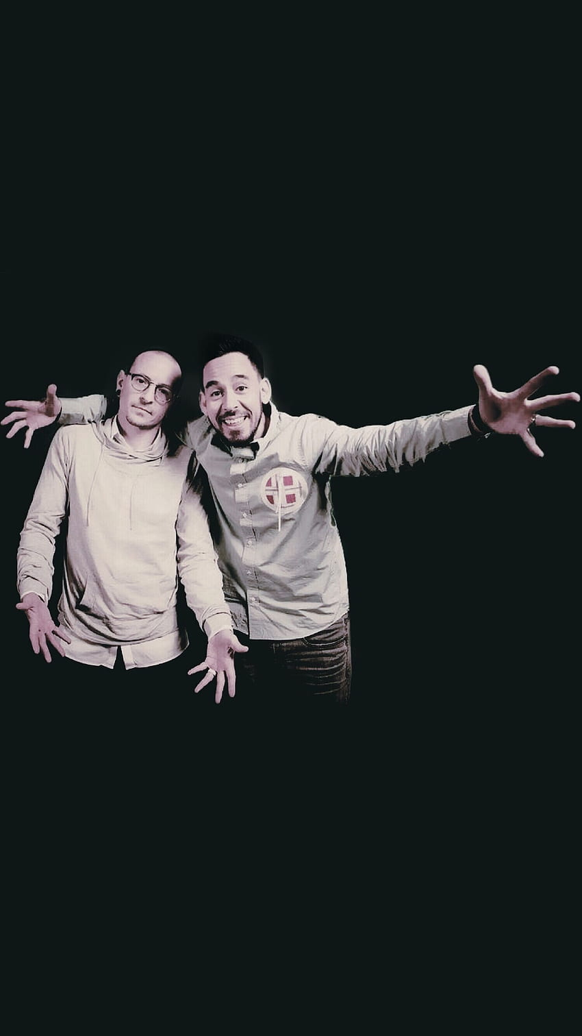 Linkin Park의 Mike Shinoda & Chester Bennington. 린킨 파크 HD 전화 배경 화면
