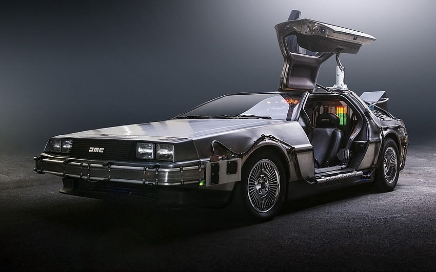 DeLorean, DMC 12, Back To The Future, Time Machine HD wallpaper