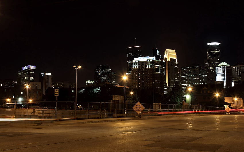 Städte, Gebäude, Lichter, Laternen, Abend, Straße HD-Hintergrundbild