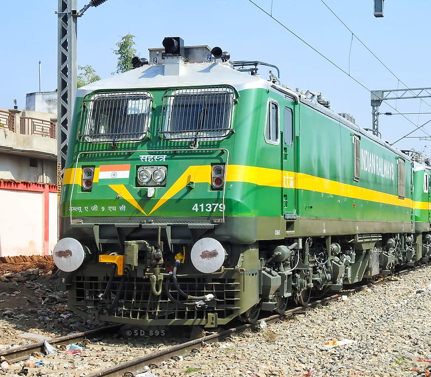 Ferrocarriles indios, Loco-, Eléctrico- fondo de pantalla