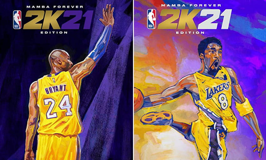 Kobe Bryant honored: The late LA Lakers star to grace two covers of NBA 21 Mamba Forever Edition. Daily Mail Online HD wallpaper