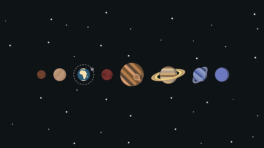 Sistema solar. Sistema, arte, Lindo, Sistema Solar de la NASA fondo de pantalla