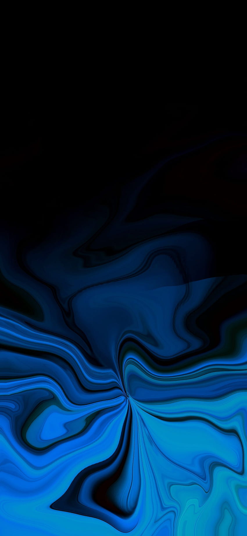 Неонов абстракт, проектиран от ©Hotspot4U IMG_ - Google Диск. Уникален, графичен, абстрактен дизайн, син абстрактен неон HD тапет за телефон