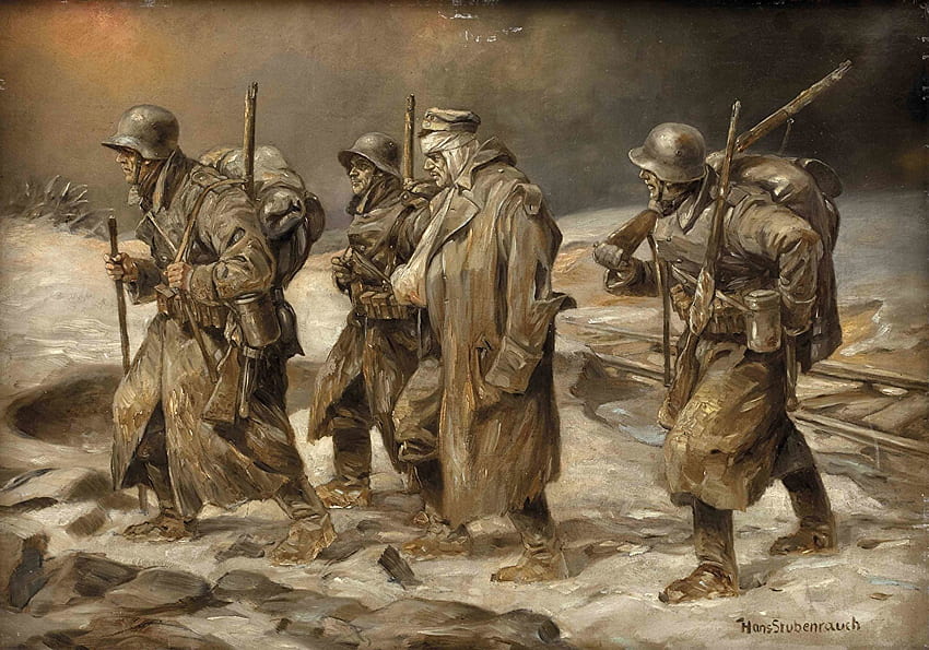 soldat Peinture Art militaire, Art Seconde Guerre mondiale Fond d'écran HD