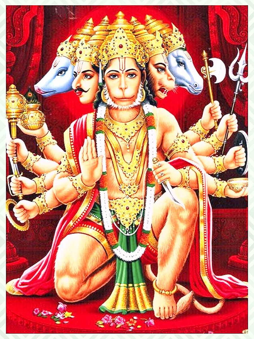Anjaneya Swamy - Panchamukhi Hanuman -, Panchamukha Hanuman HD phone  wallpaper | Pxfuel
