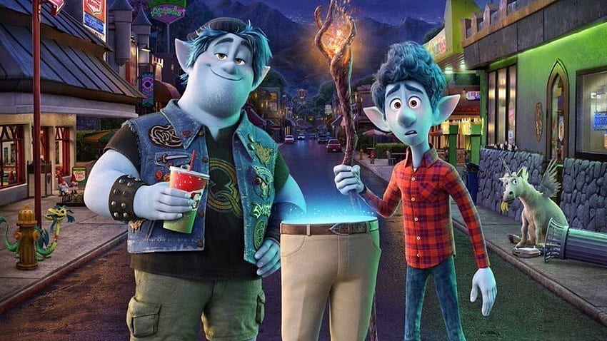 Disney partage de nouvelles affiches et des personnages pour Pixar, Pixar's Onward Fond d'écran HD