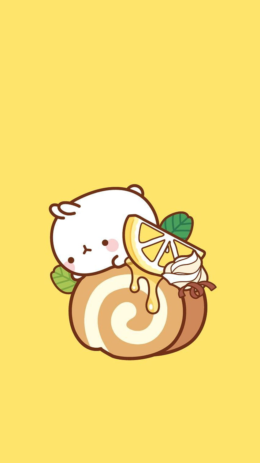 Molang and lemon roll. Kawaii , Cute cartoon, Kawaii Characters HD phone wallpaper
