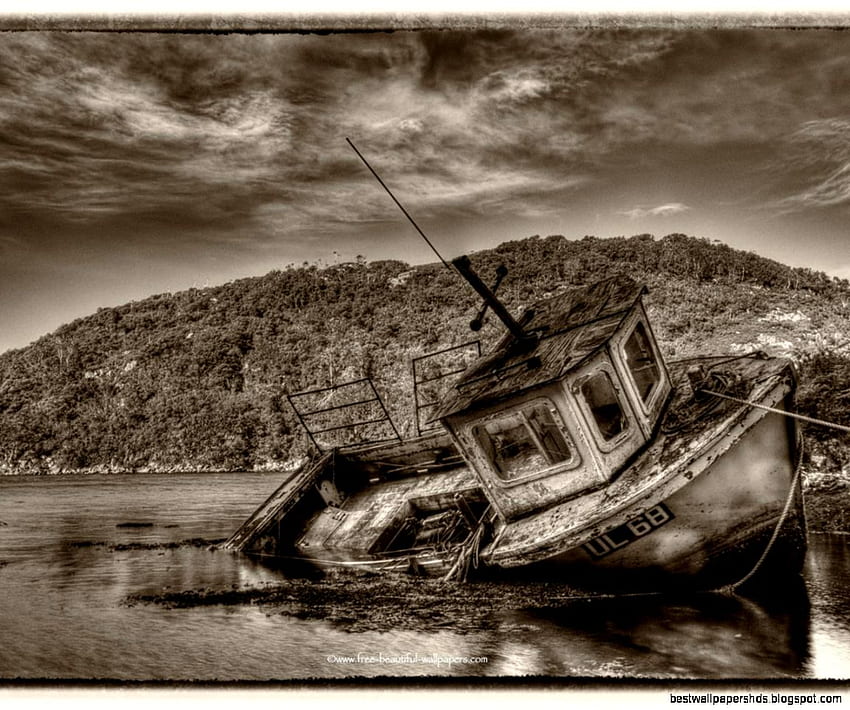 Beautiful White Boat. Best, Boat Black and White HD wallpaper | Pxfuel