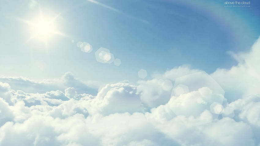 Above the clouds Wide, AboveThe Clouds HD wallpaper