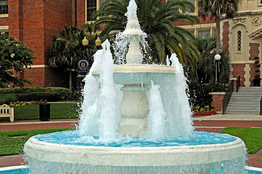 HQ Fountain ., Water Fountain HD wallpaper