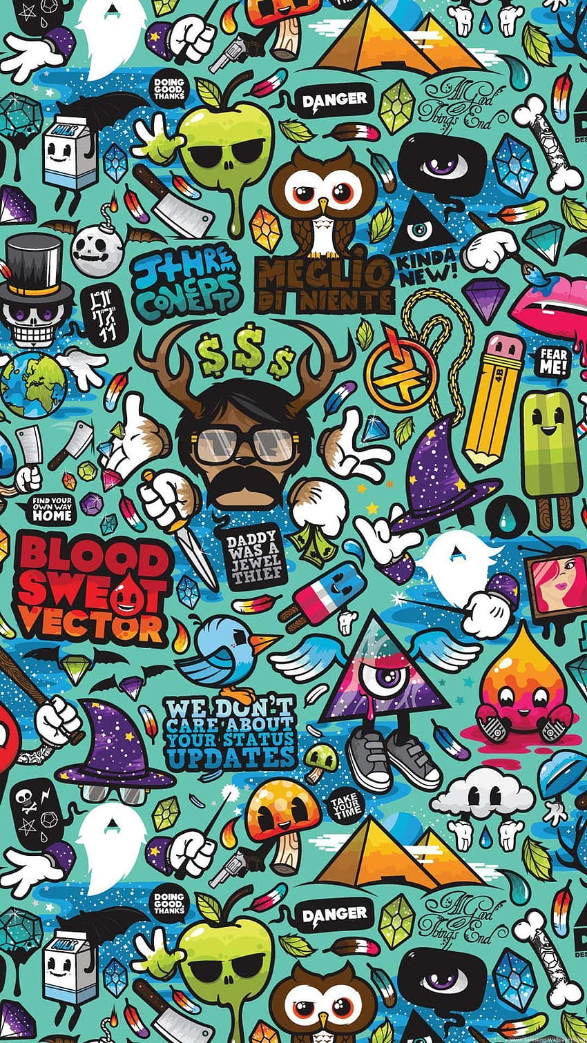 Swag Cool Graffiti Android Background > Flip > HD phone wallpaper