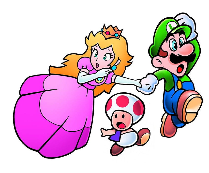 Nintendo의 Super Mario World - 2nd First Look, Princess Peach Toadstool HD 월페이퍼