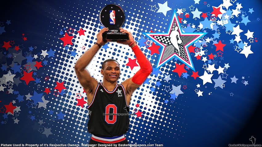 Russell Westbrook 2015 NBA All-Star MVP HD wallpaper