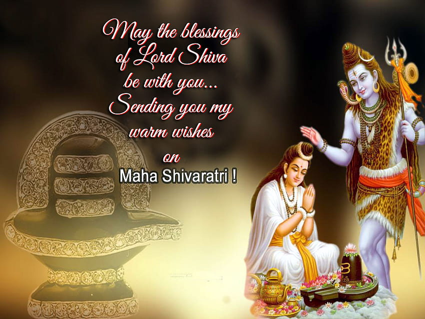 Bhagwan Ji Bantu saya: Selamat Maha Shivratri, Shiv Ratri Wallpaper HD