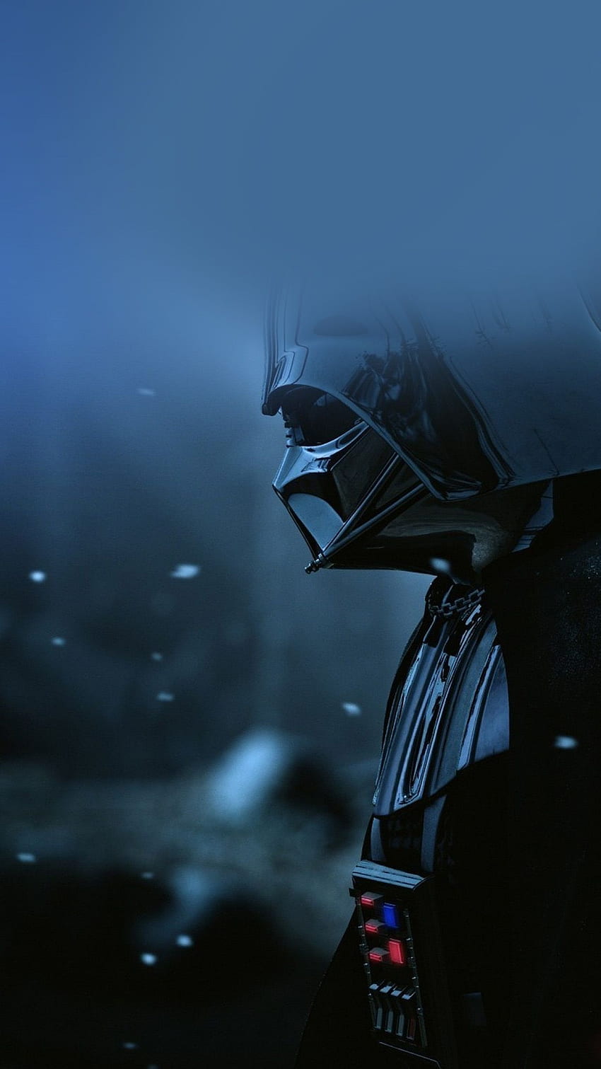 Starwars Darth Vader Art Film niebieski, Star Wars Kindle Tapeta na telefon HD