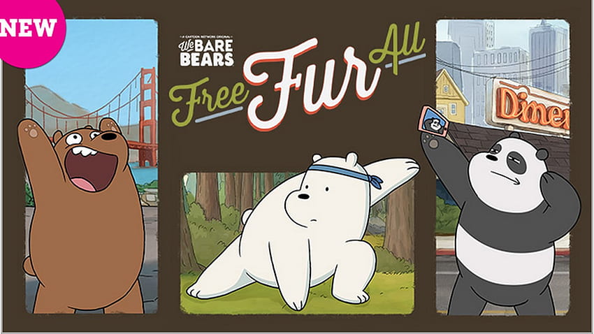 Ice Bear Rules All! | Fur All | We Bare Bears Cartoon Network Games HD wallpaper