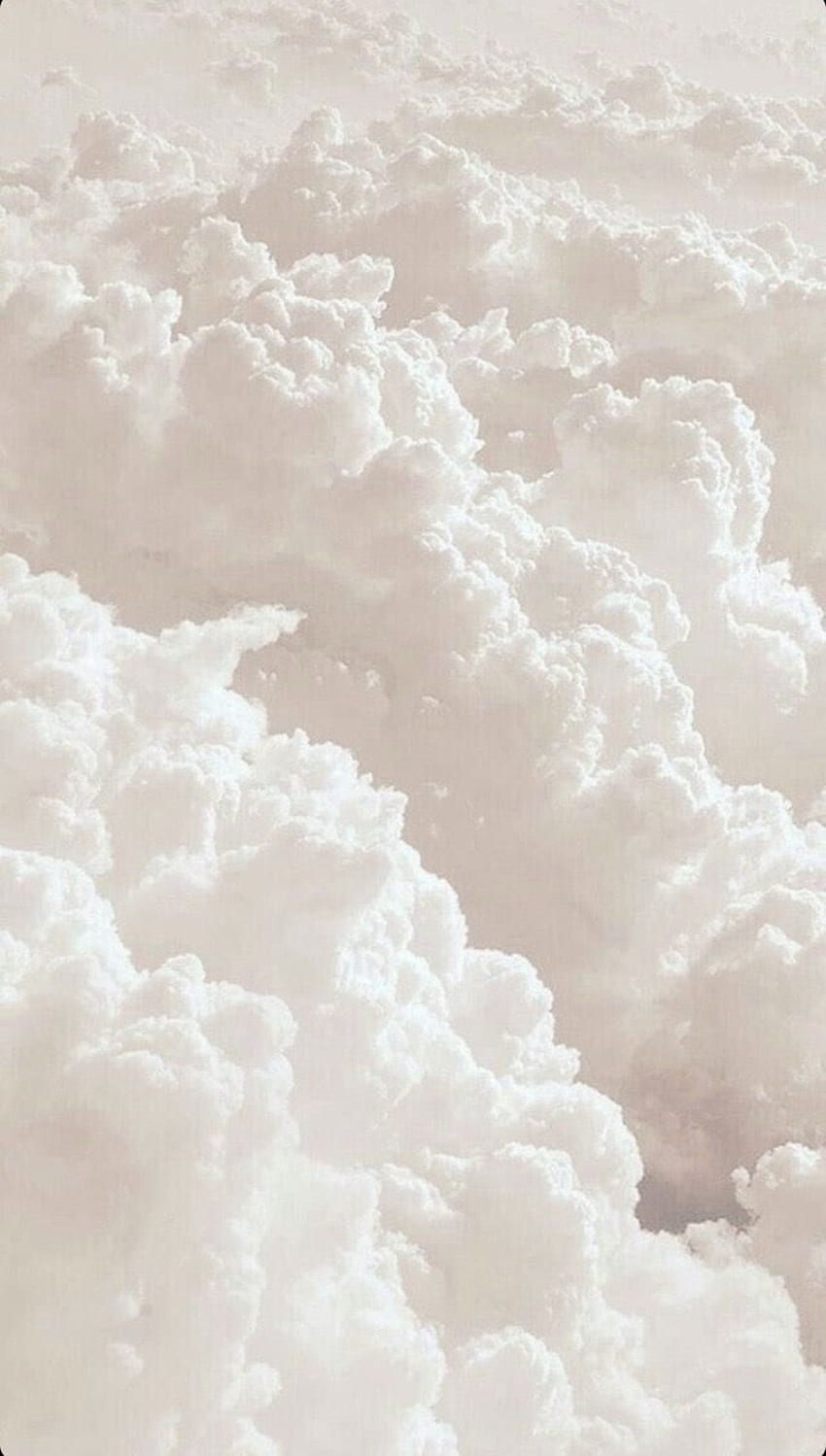 Clouds. Cloud , Beige , Pretty , Light Beige HD phone wallpaper