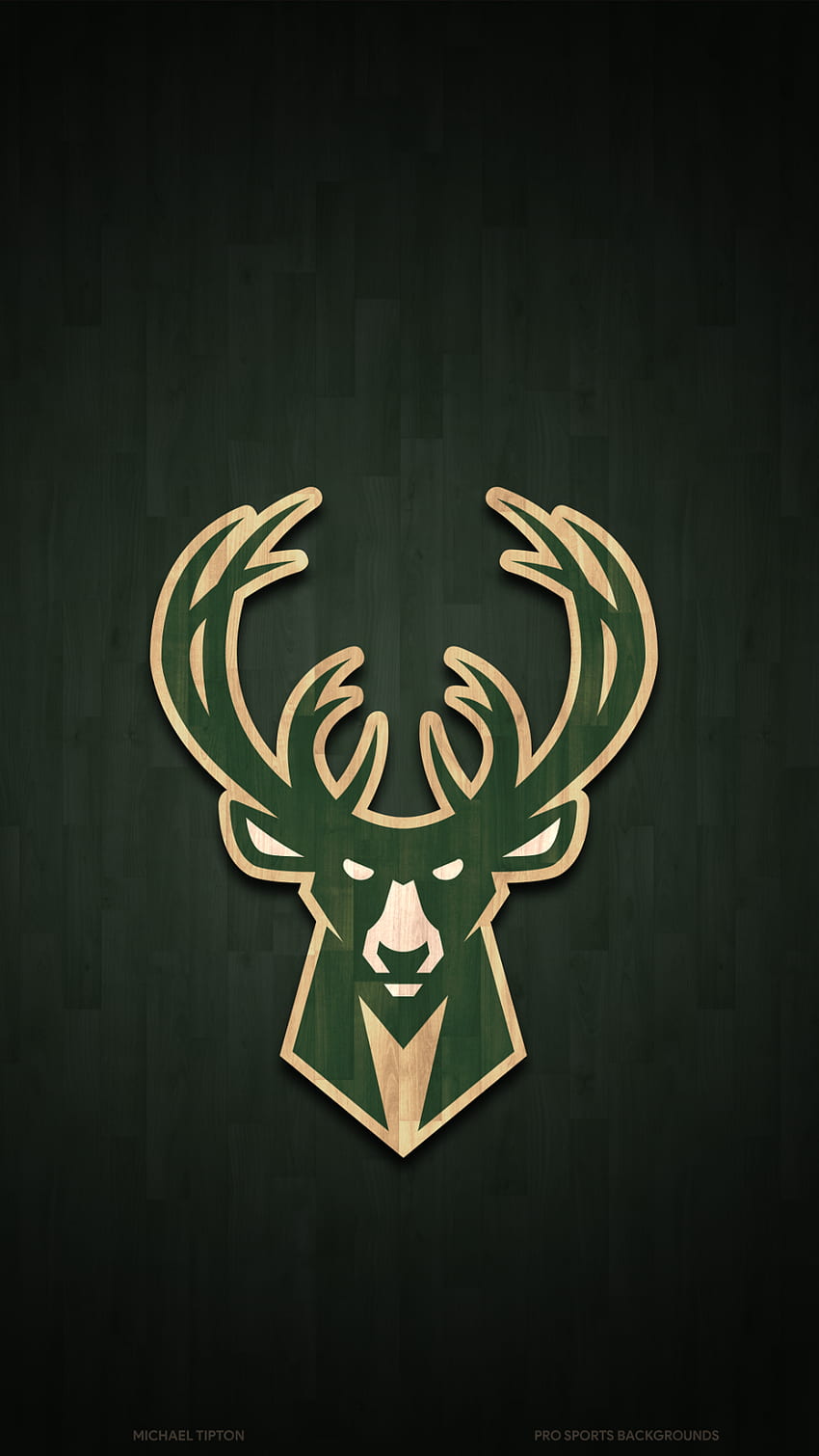 Milwaukee Bucks – Contexte sportif professionnel. Bucks de Milwaukee, Oeuvre de la Nba, Nba, Logo des Milwaukee Bucks Fond d'écran de téléphone HD