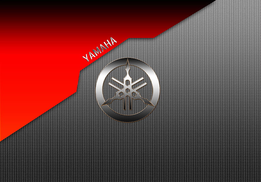 Logo Yamaha, Emblème Yamaha Fond d'écran HD
