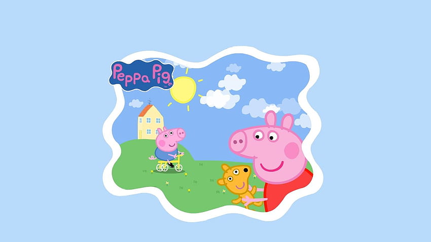 Peppa Pig Peppa Pig, Peppa Pig Tablet HD wallpaper
