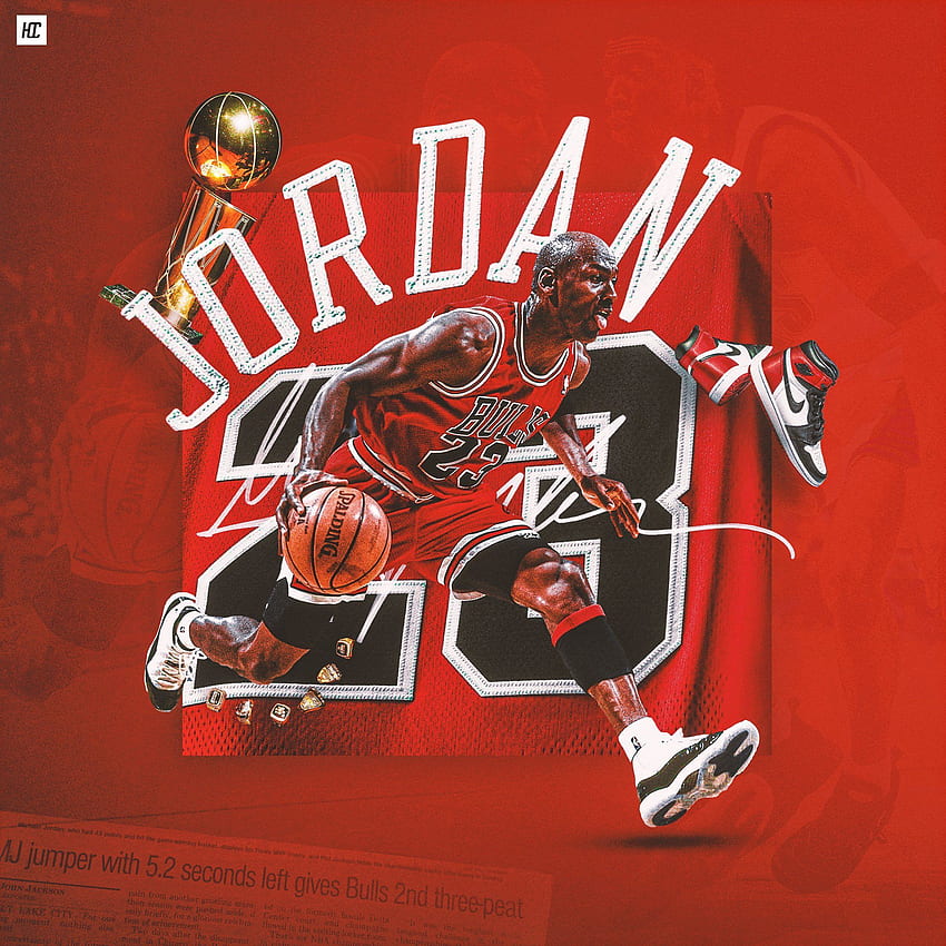Trincheiras no Twitter. Michael Jordan Chicago Bulls, Chicago Bulls, Nba Papel de parede de celular HD
