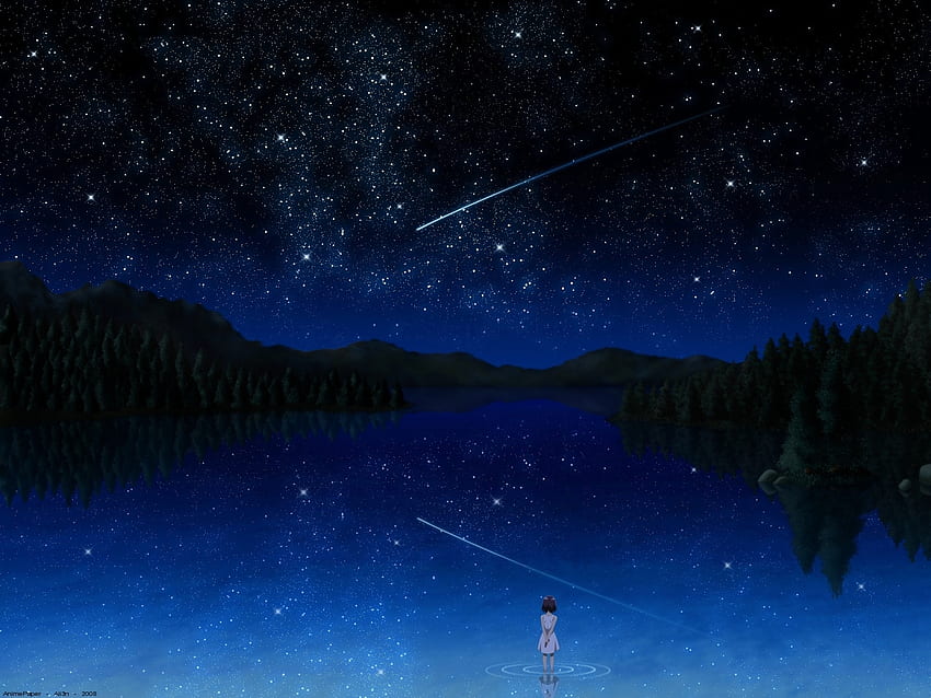 Galaxy Anime anime space HD wallpaper  Pxfuel