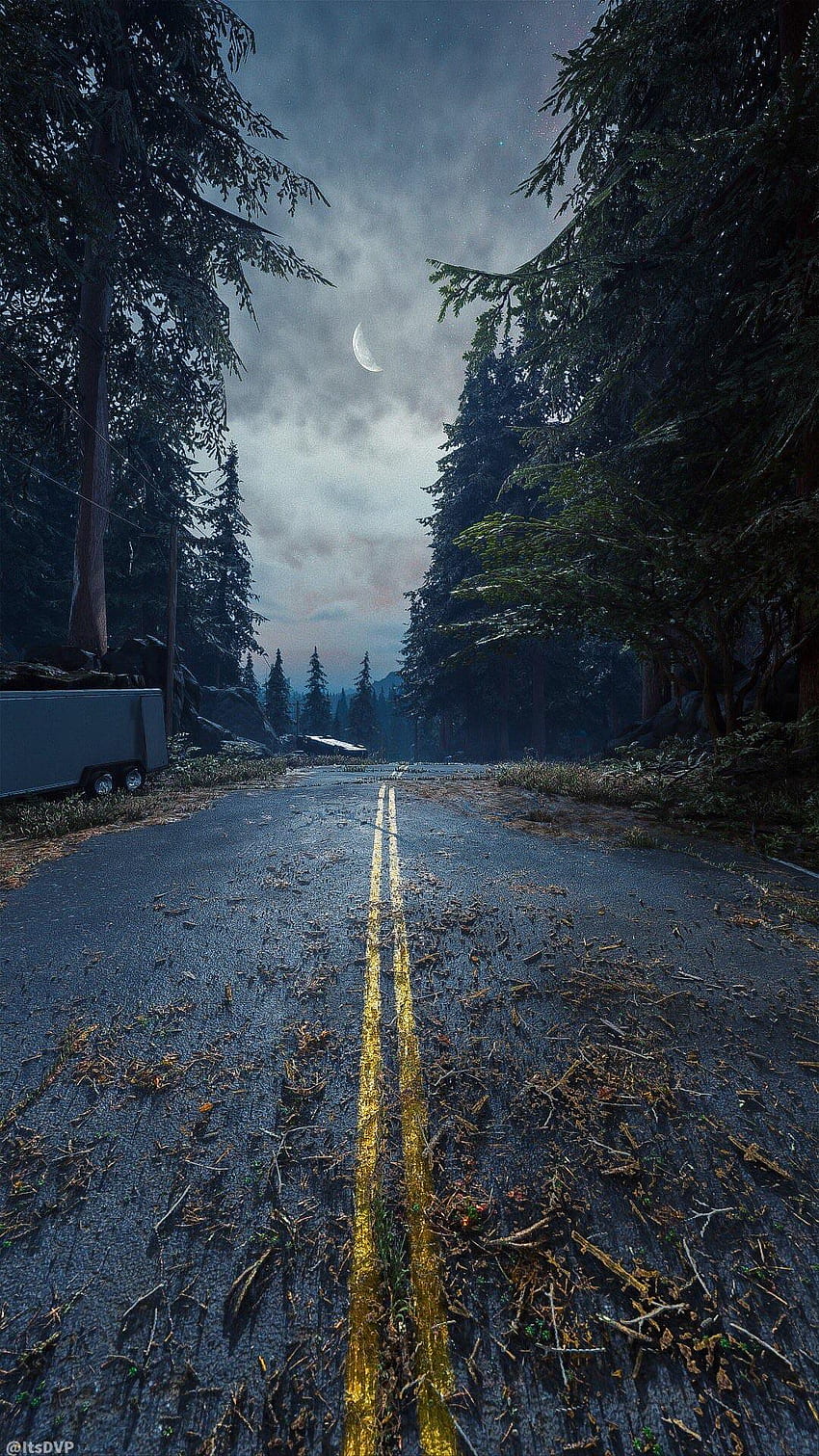 Not my (cred in bottom left) but my Days Gone HD phone wallpaper