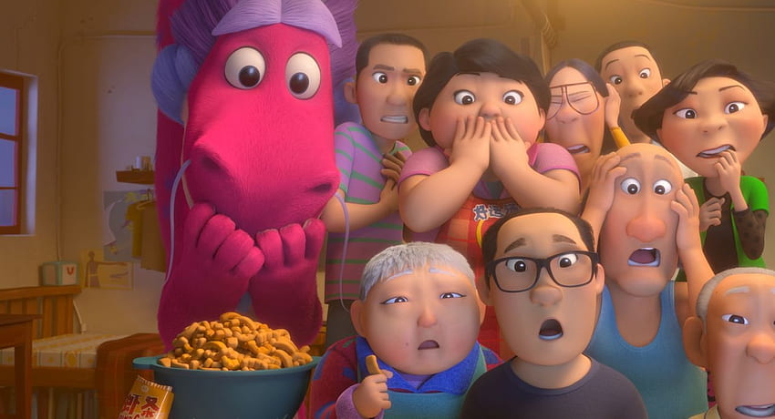 Netflix пуска официално „Wish Dragon“ и . Animation World Network HD тапет
