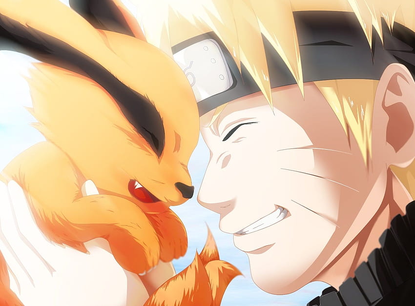 Of Anime, Baby, Kurama, Naruto Uzumaki Background - Naruto And Baby Kurama, Baby Sasuke HD wallpaper