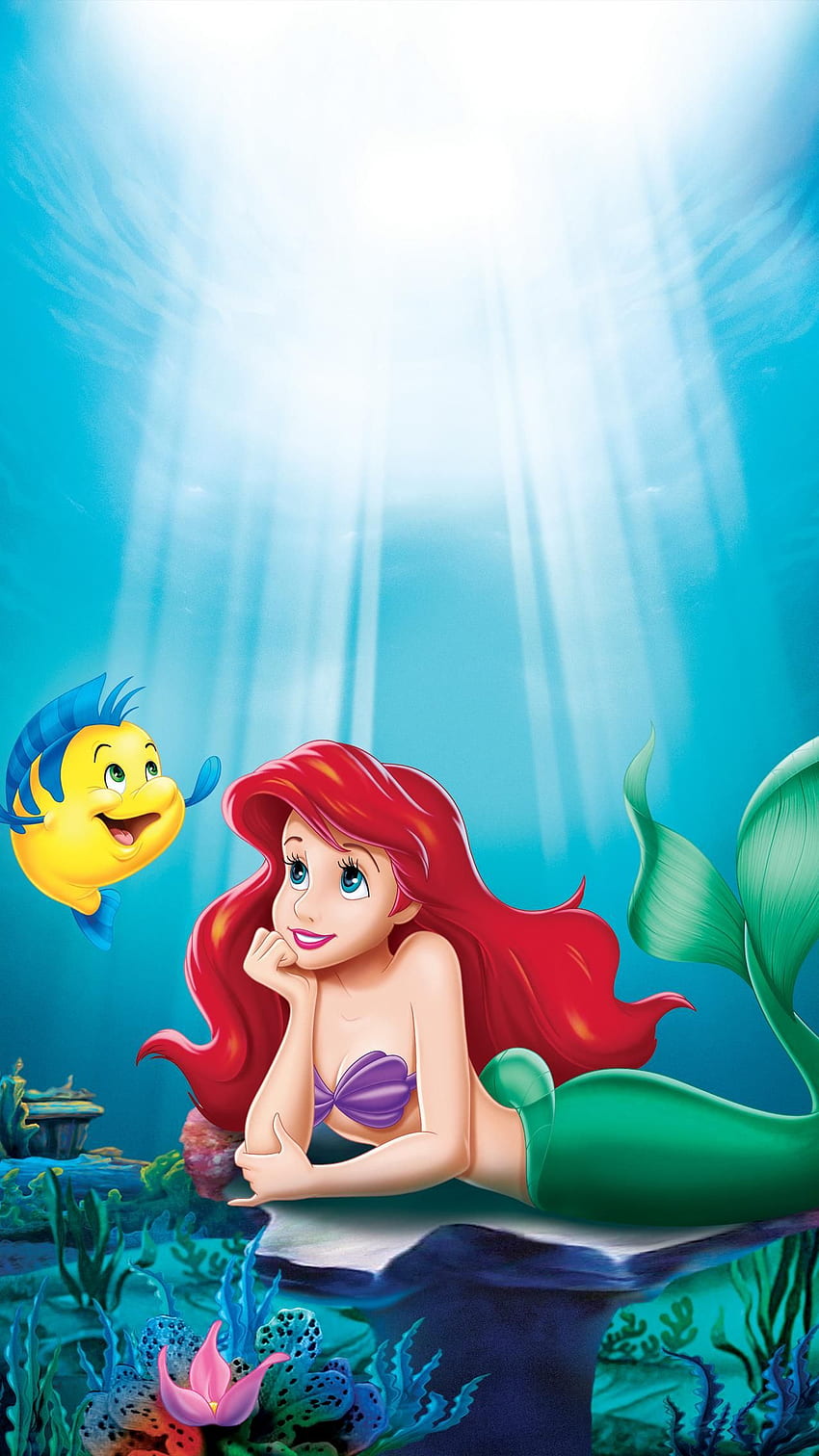 The Little Mermaid (1989) Phone . Moviemania. Little mermaid , Mermaid , Mermaid iphone HD phone wallpaper