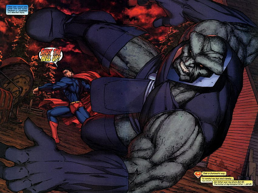 Superman contre Darkseid - Comic Art Community GALLERY OF COMIC ART Fond d'écran HD