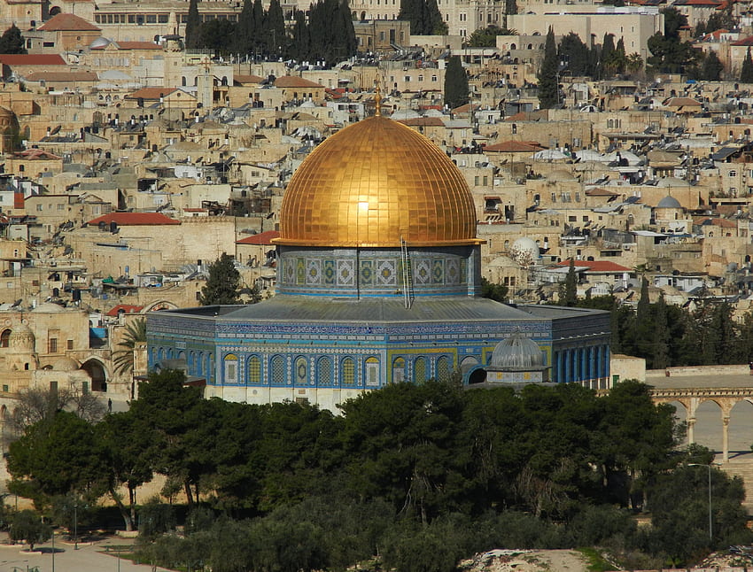 / dome of the rock temple mount and haram esh sharif HD wallpaper