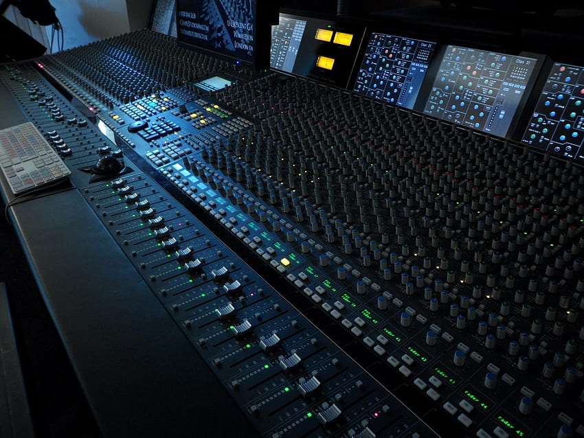 Studio de musique, Studio d'enregistrement Fond d'écran HD