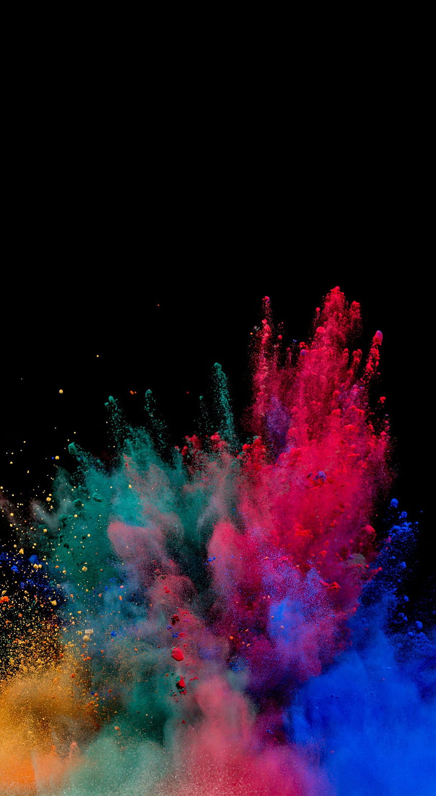 цветове, взрив, експлозия, цветен, Samsung Galaxy Note 8 HD тапет за телефон