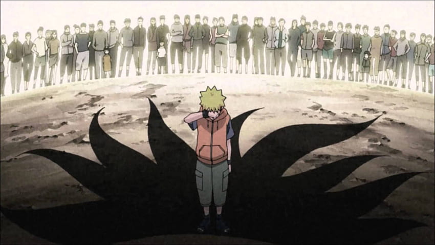 Naruto solo, columpio de Naruto fondo de pantalla