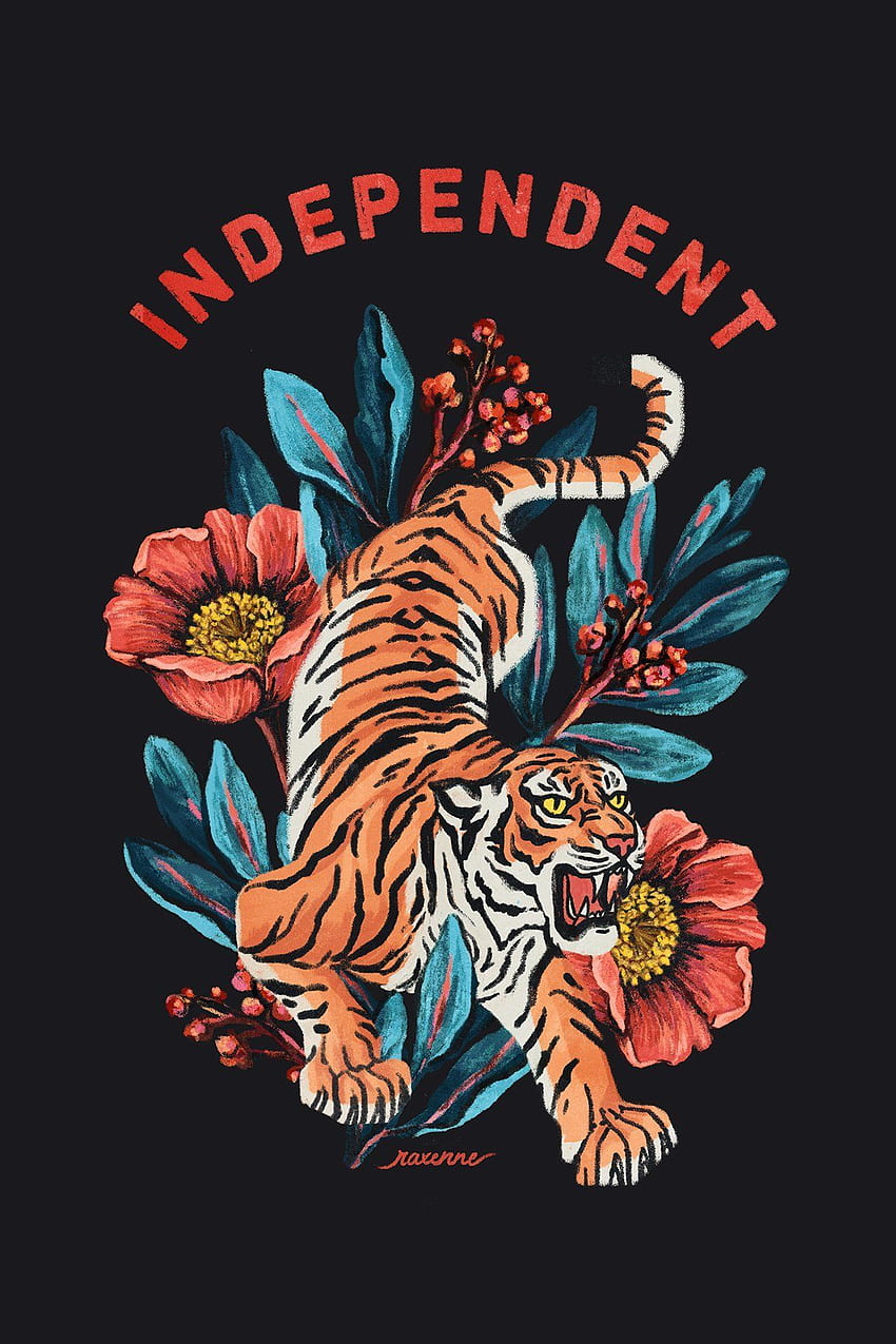 Raxenne on. Drawings, Tattoos, Aesthetic, Aesthetic Tiger HD phone wallpaper
