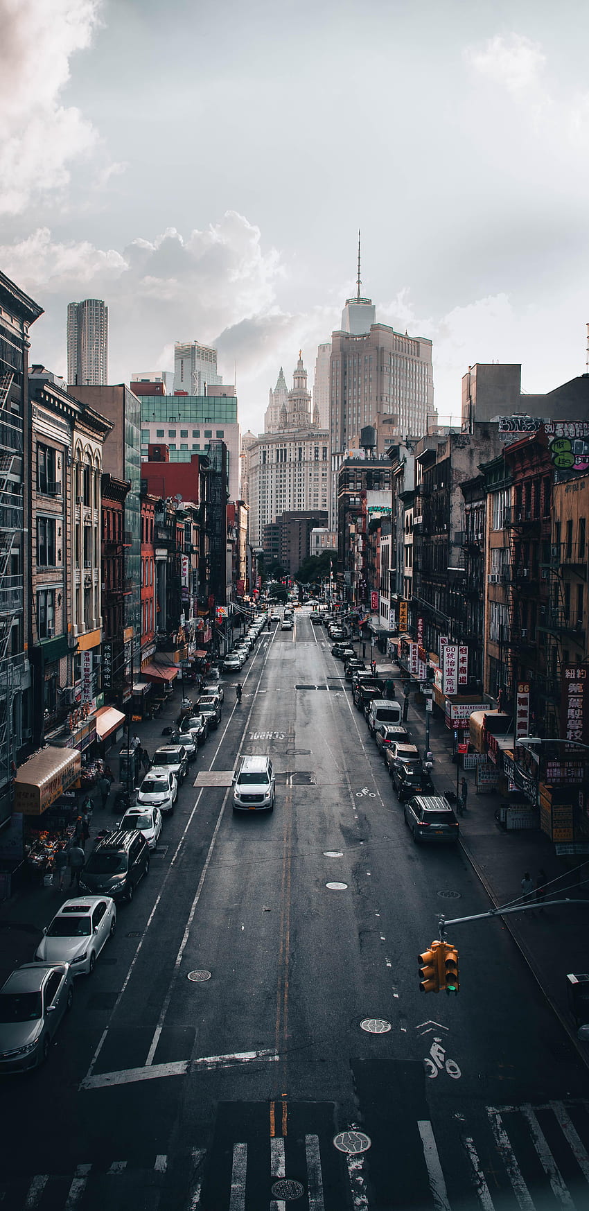 Chinatown, Manhattan, New York [] : telefono Sfondo del telefono HD