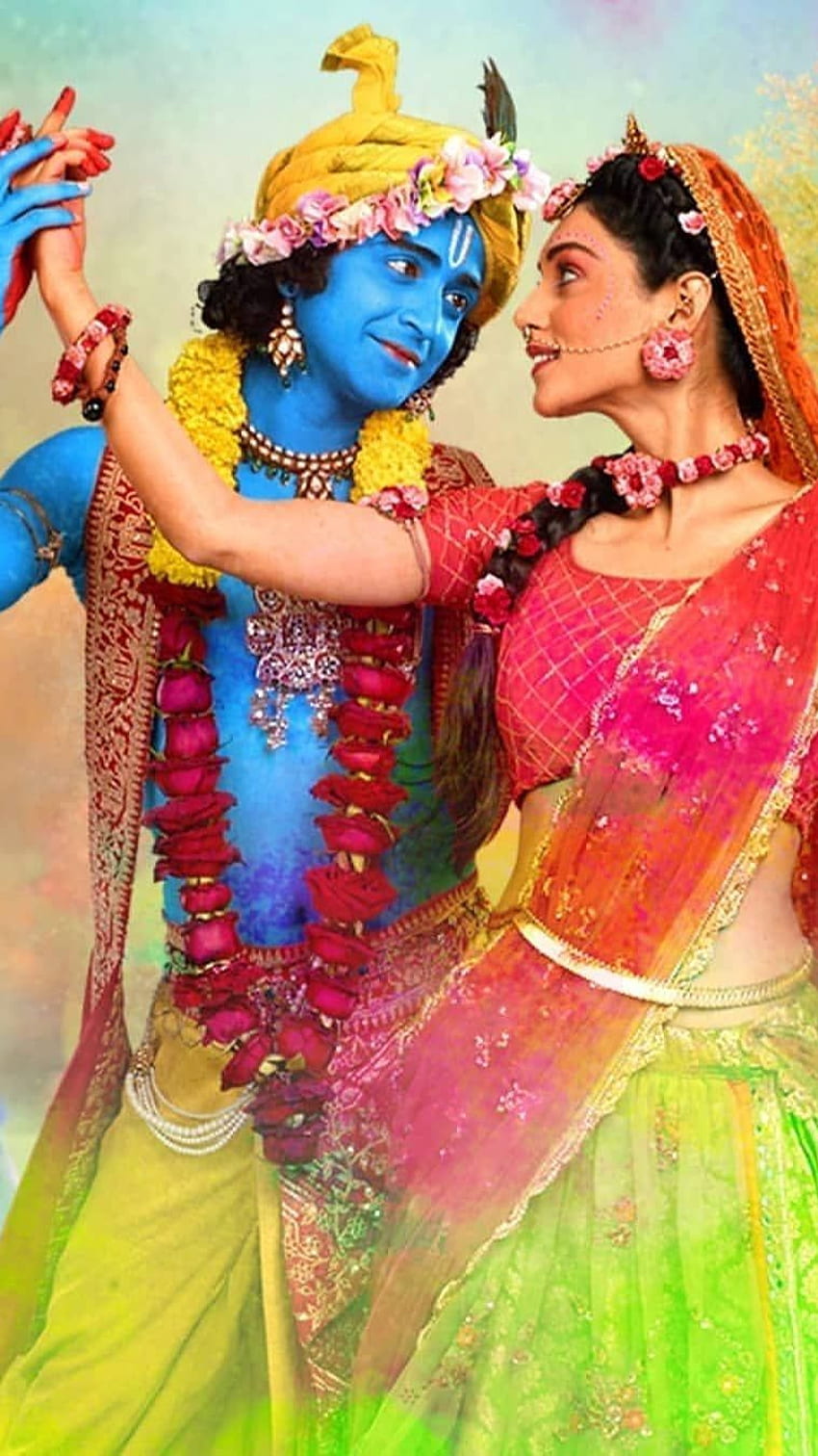 Radha Krishna en série, Radha Krishna, en série Fond d'écran de téléphone HD