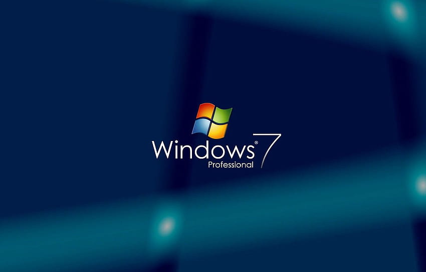 コンピュータ, , ロゴ, Windows 7, エンブレム, のオペレーティング システム, セクション ハイテク 高画質の壁紙