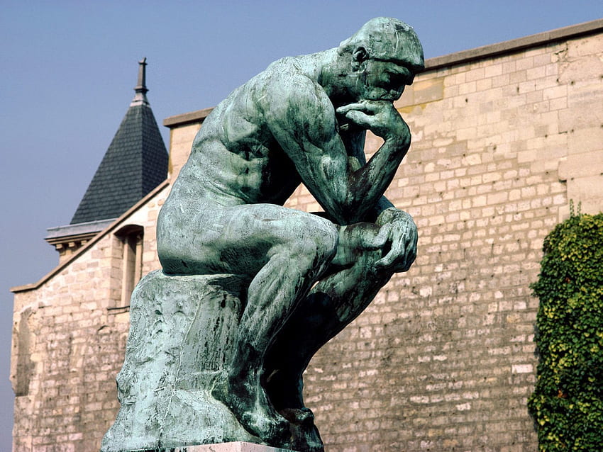 Il pensatore, Rodin - - ID 8128 - PREMIUM - Arte - Altro Sfondo HD