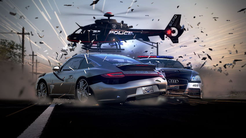 Android için Need For Speed ​​Hot Pursuit Apk Oyunu. Hız İhtiyacı, Hızlı Araba İhtiyacı, Hızlı Rakip İhtiyacı, Polis Takibi HD duvar kağıdı